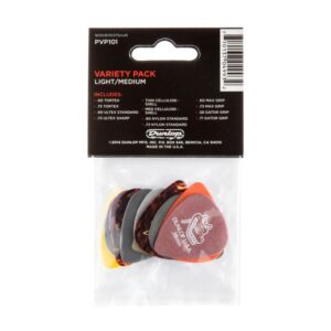 купити Медіатор Jim Dunlop Guitar Pick LT/MD Variety Pack 12 шт. (PVP101)