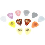 купить Медіатор Jim Dunlop Guitar Pick LT/MD Variety Pack 12 шт. (PVP101)