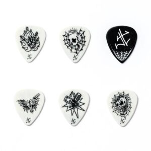 купити Медіатор Jim Dunlop James Hetfield Signature Pick Tin 6 шт. (JPH01T088)