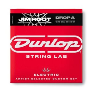 Струни для електрогітари  Jim Dunlop Jim Root String Lab Series Guitar Strings 12-64 | Drop A (JRN1264DA) купити