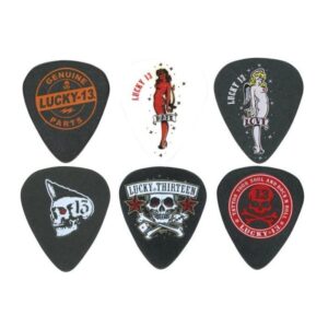 Медіатор Jim Dunlop Lucky 13 Artist Series Pick .73mm 6 шт. (L13BP.73)