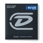 Струни для бас гітари  Jim Dunlop Nickel Wound Bass Strings 45-125 | 5-String (DBN45125) купити