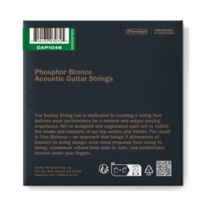 купити Струни для гітари Jim Dunlop Phosphor Bronze Acoustic Guitar Strings (10-48) (DAP1048)