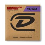 Струни для гітари Jim Dunlop Phosphor Bronze Acoustic Guitar Strings (11-52) (DAP1152) придбати