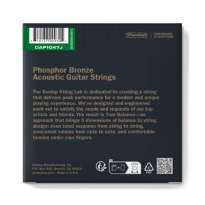 купити Струни для гітари Jim Dunlop Phosphor Bronze Acoustic Guitar Strings 12-String (10-47) (DAP1047J)