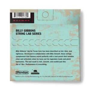 купити Струни для гітари Jim Dunlop String Lab Series Billy Gibbons Guitar String (08-40) (RWN0840)