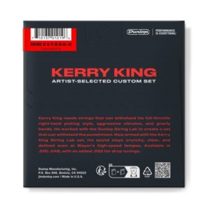 купити Струни для гітари Jim Dunlop String Lab Series Kerry King Guitar Strings (10-52) (KKN1052)